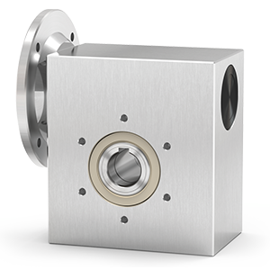 Reductor sinfín corona de acero inoxidable: Series VFI